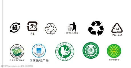 實用環保標識大全矢量與環保產品的研發及銷售